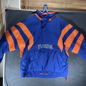 Vintage Starter University of Florida Gators Jacket Pull Over Size XL